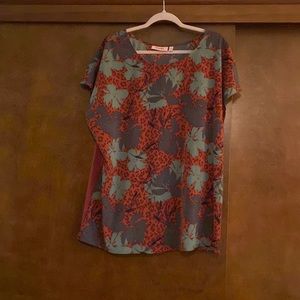 Womens cap sleeve blouse